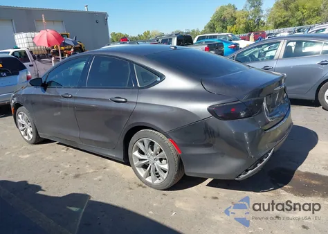 2015 Chrysler 200 S из США, поврежденный, VIN 1C3CCCBB9FN681800
